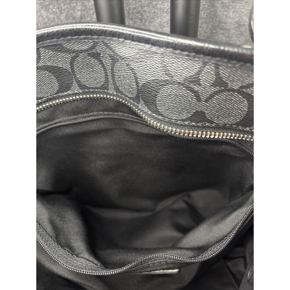Coach Tote Bag Signature F18917 Gray - Picture 7 of 16